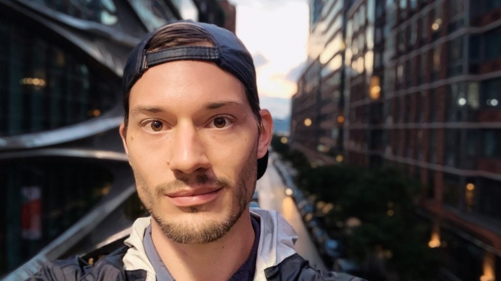 Scootydub selfie on the Highline in NYC